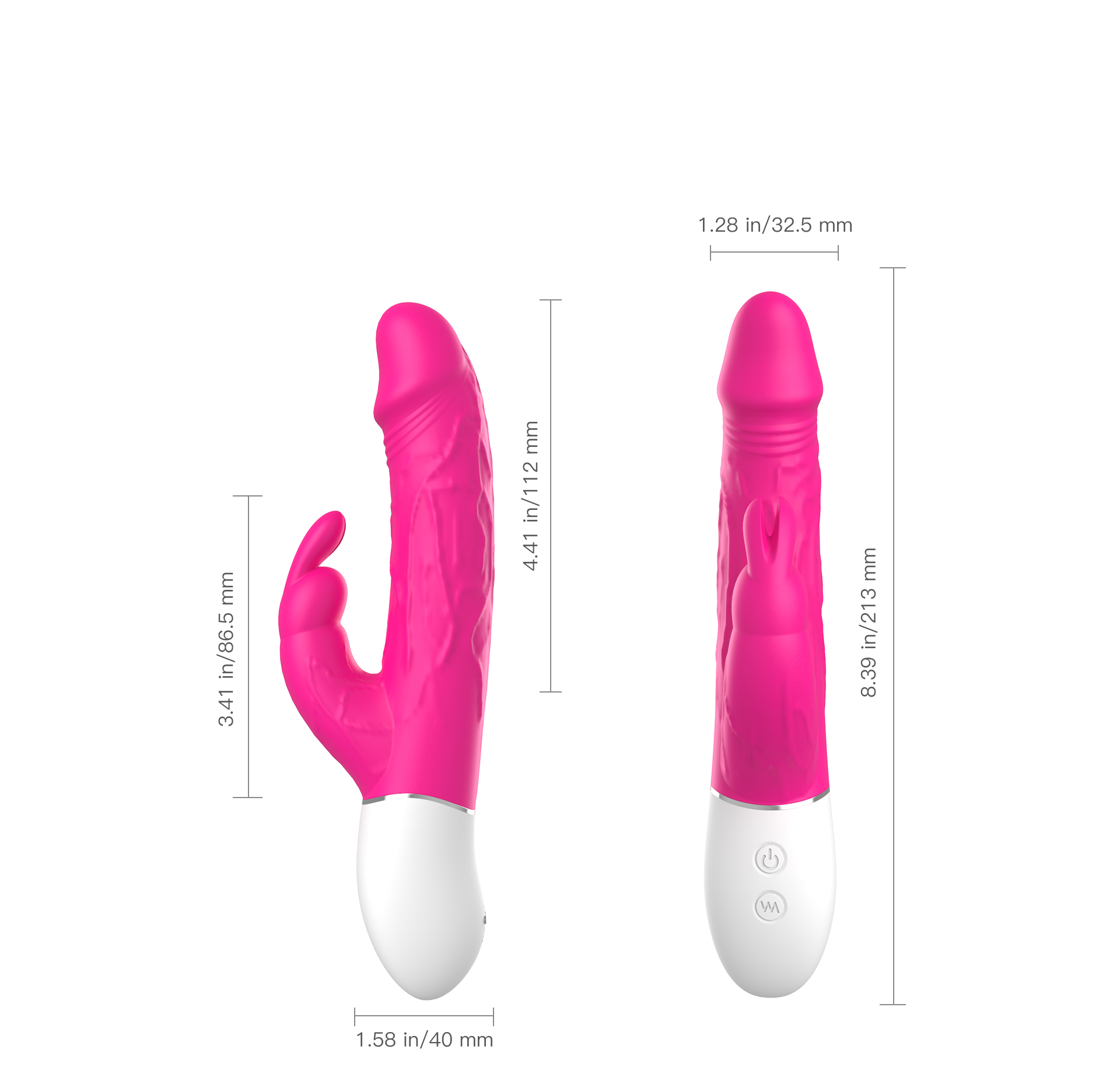 Double Vibrating Dildo For Women Massage Vibrator And Double Vibrator Dildo For Lesbian-05