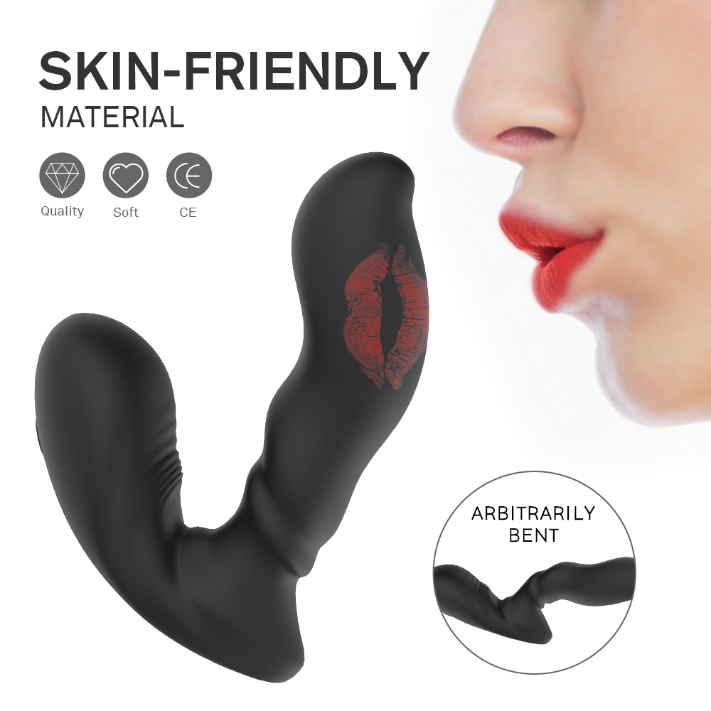 Soft Silicone Anal Butt Plug Prostate Massager Adult Gay Products Anal Plug Mini Erotic Bullet Vibrator Sex Toys for Women Men-09