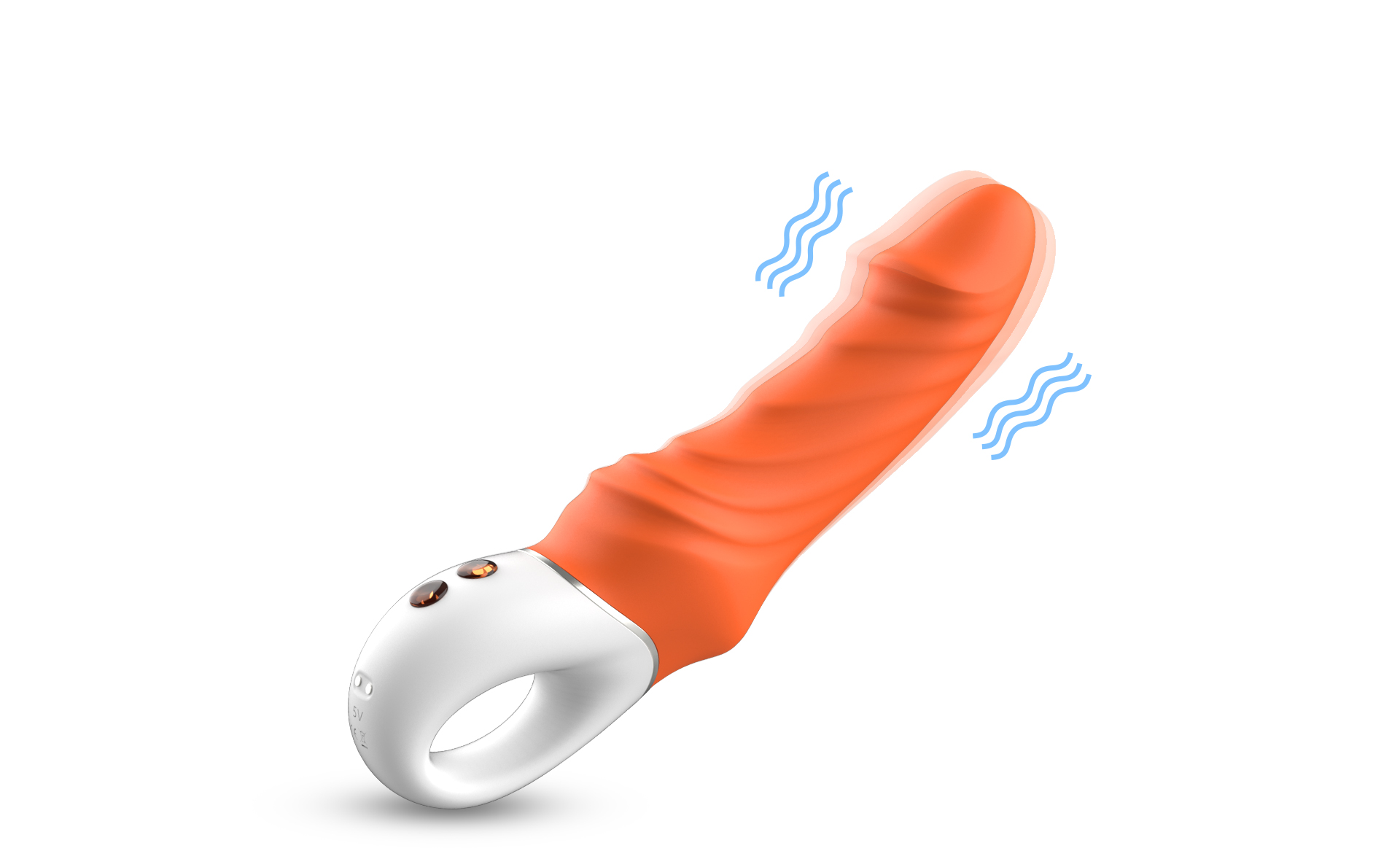 Realistic Silicone vibrating Dildo Waterproof Relax Massage Tools for Women Female Massager-2