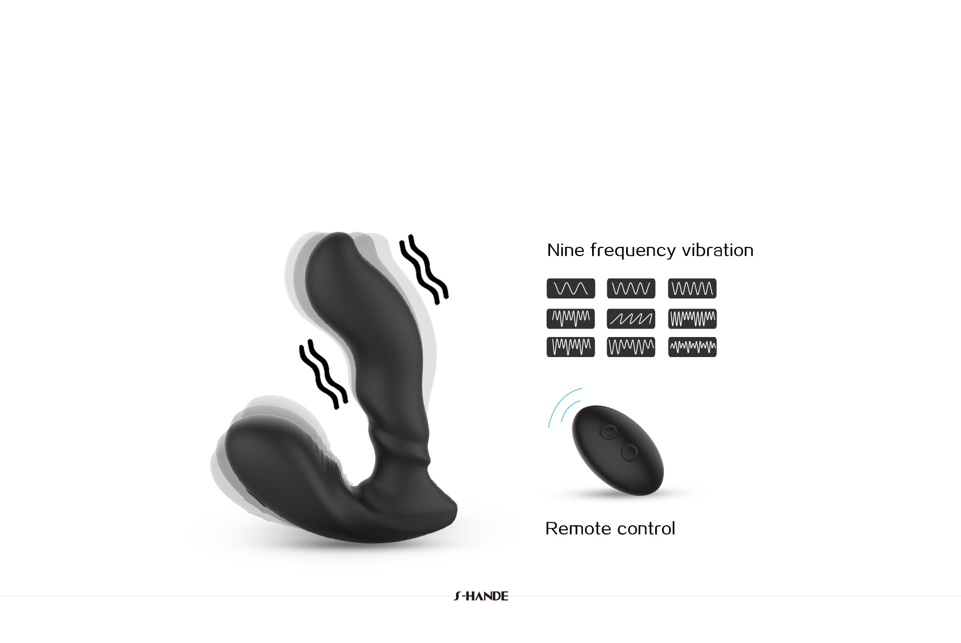 Anal Toys Anal Vibrator for Men Butt Plug Prostate Massage Double Motors Wireless Vibrator Sex Toys for Adult Erotic Toys-02