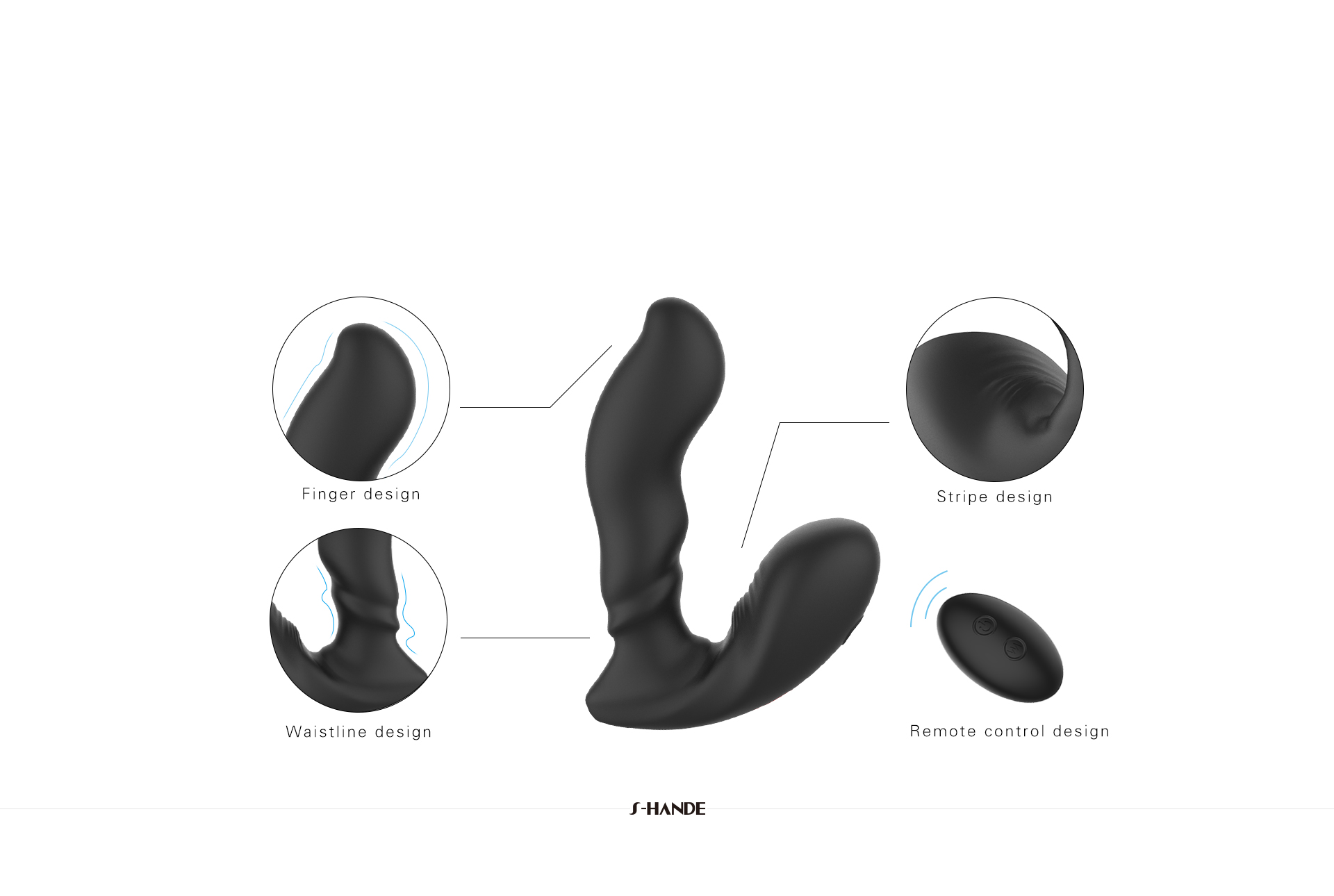 Anal Toys Anal Vibrator for Men Butt Plug Prostate Massage Double Motors Wireless Vibrator Sex Toys for Adult Erotic Toys-03