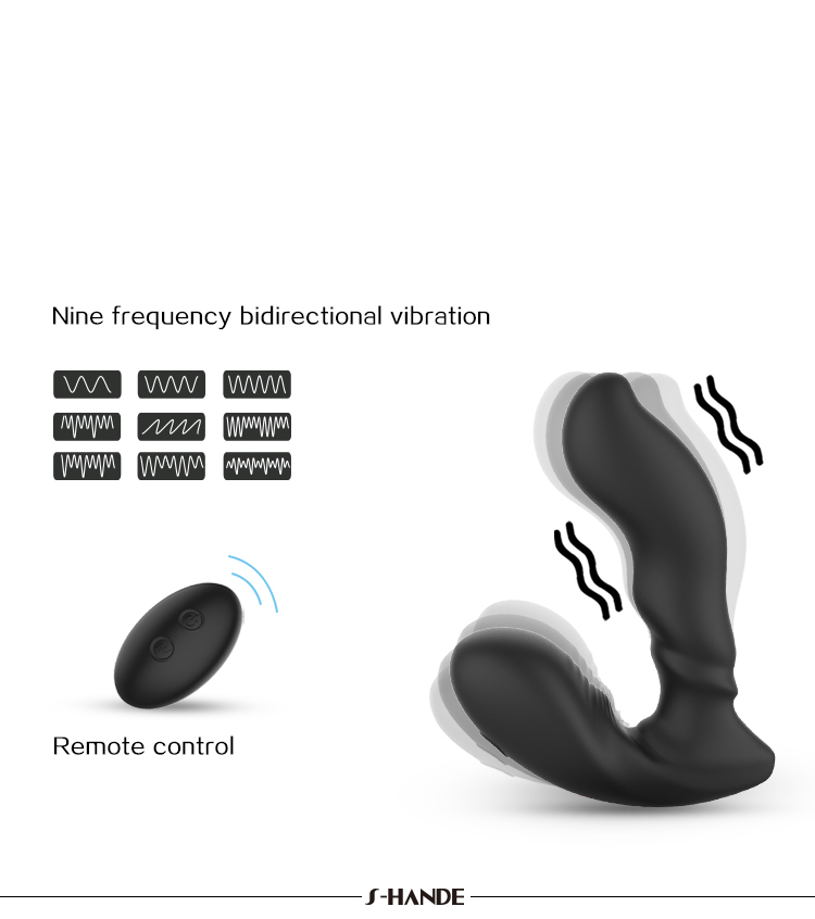 Anal Toys Anal Vibrator for Men Butt Plug Prostate Massage Double Motors Wireless Vibrator Sex Toys for Adult Erotic Toys-02