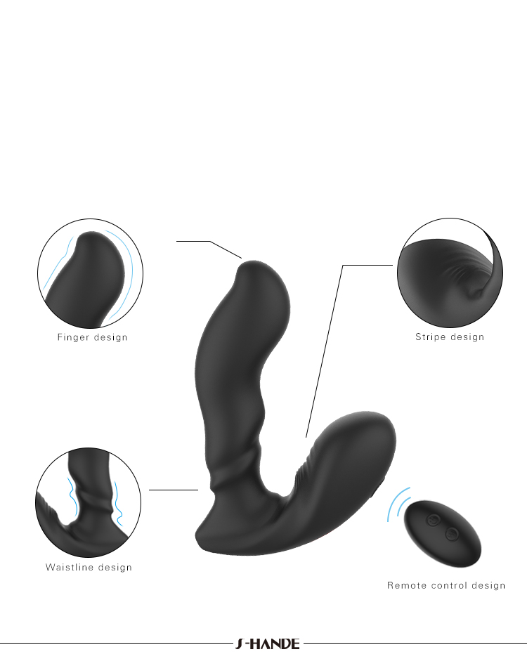 Anal Toys Anal Vibrator for Men Butt Plug Prostate Massage Double Motors Wireless Vibrator Sex Toys for Adult Erotic Toys-03