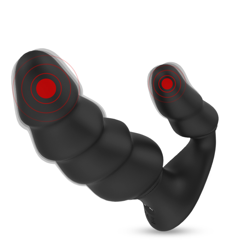 Vibrating Anal bead Anal Vibrator Men's Prostate Massage Male Unisex Remote Anal Plug-02