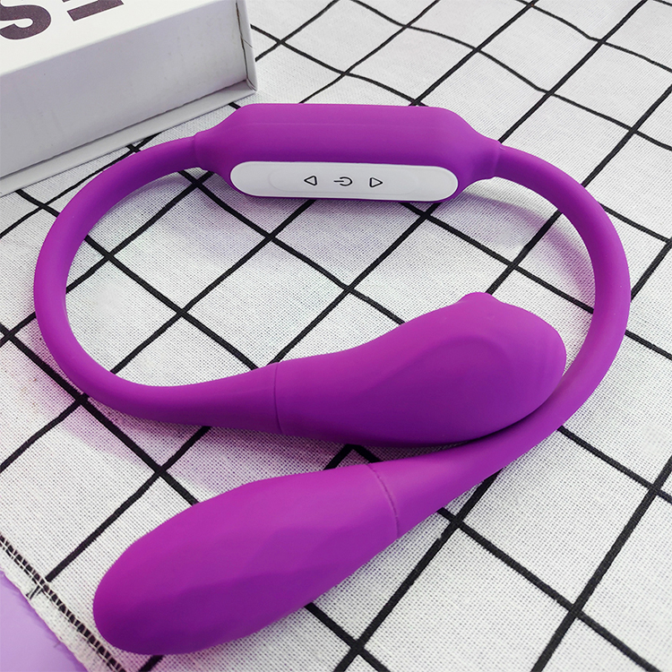 Double Shock Waterproof Love Egg Vibrator For Sale Women-010