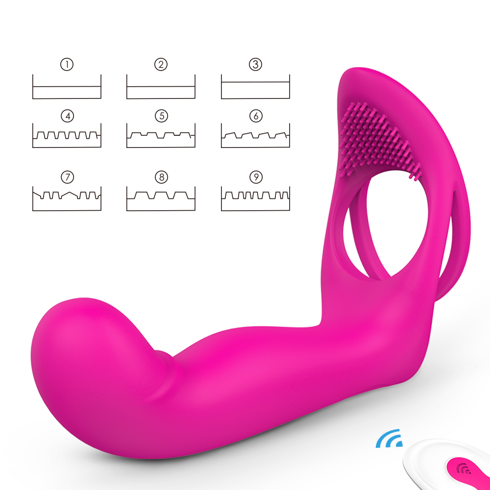 Women Vibrator Remote Control Hands-free G-spot Clit Vibrator for Female