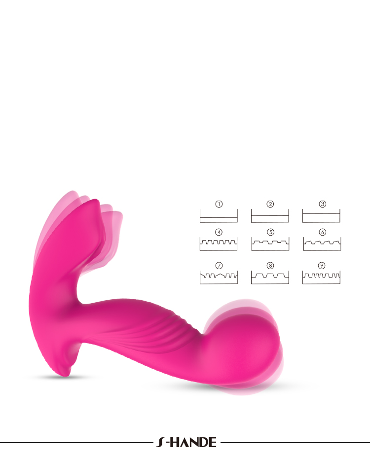 Silicone Rotating Vibrators Electric shock anal plug Simulator Ass Toy with Stainless Beads-05