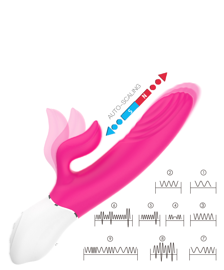 Sex toy Woman Massage Rabbit Dildo Vibrator-4