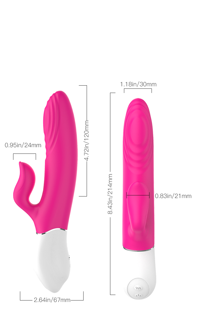 Sex toy Woman Massage Rabbit Dildo Vibrator-9