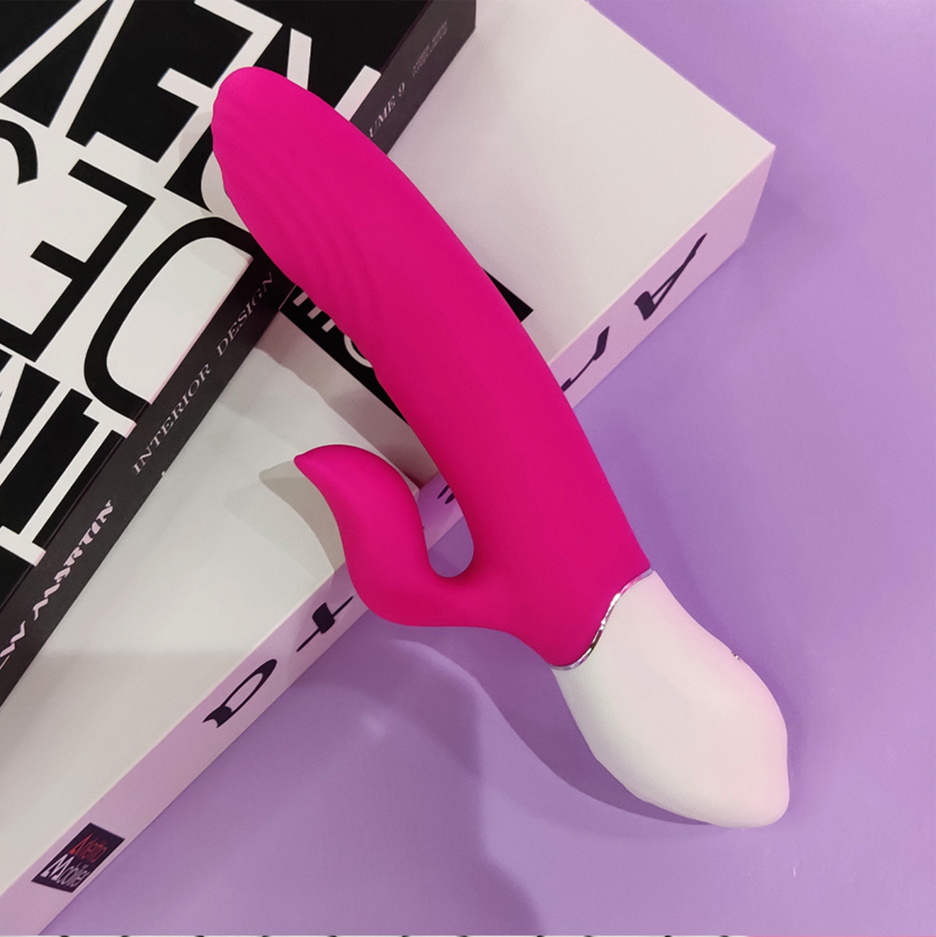 Factory Supply Fashion Design 10 Frequencies Sex Product Woman Massage Rabbit Dildo Vibrator-10