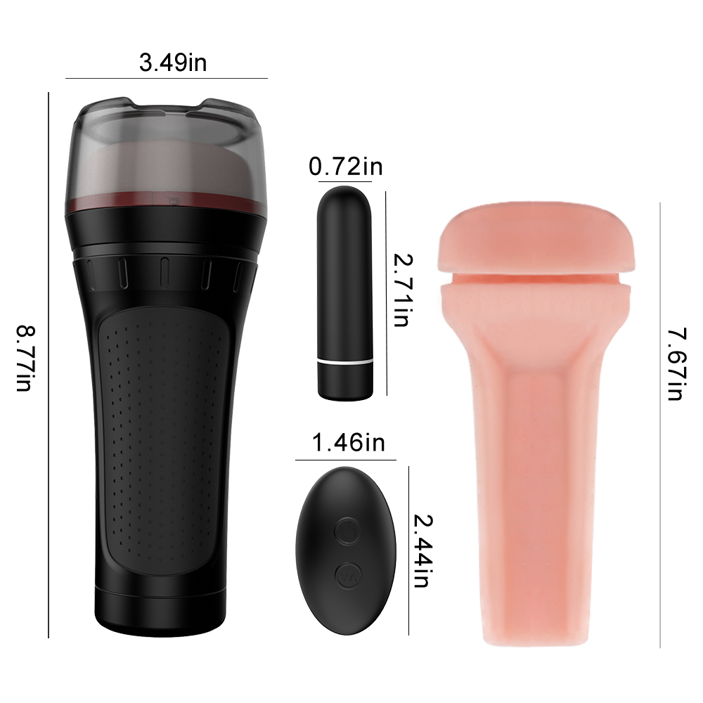 Airplane Cup oral vibrator Electric Masturbation Apparatus for Men