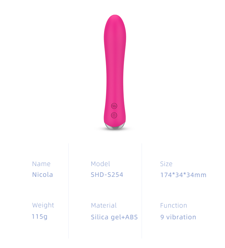 Waterproof Lesbian 9 frequency Vibrator Set-6