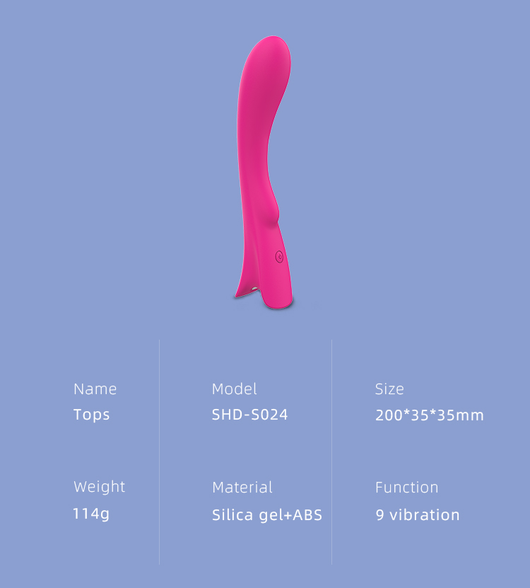 Waterproof Lesbian 9 frequency Vibrator Set-9