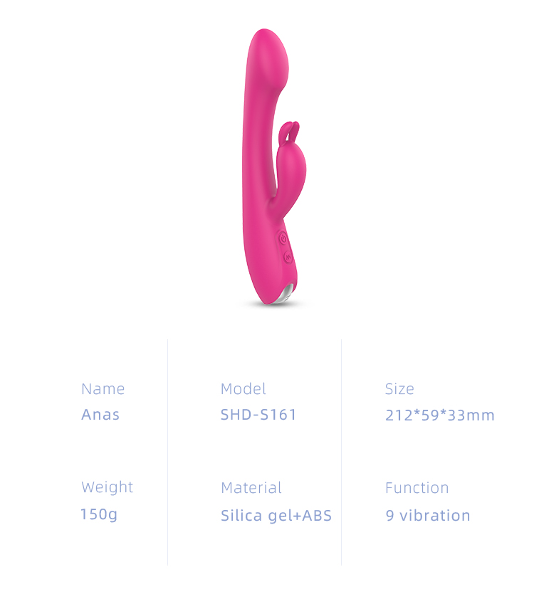 Waterproof Lesbian 9 frequency Vibrator Set-12