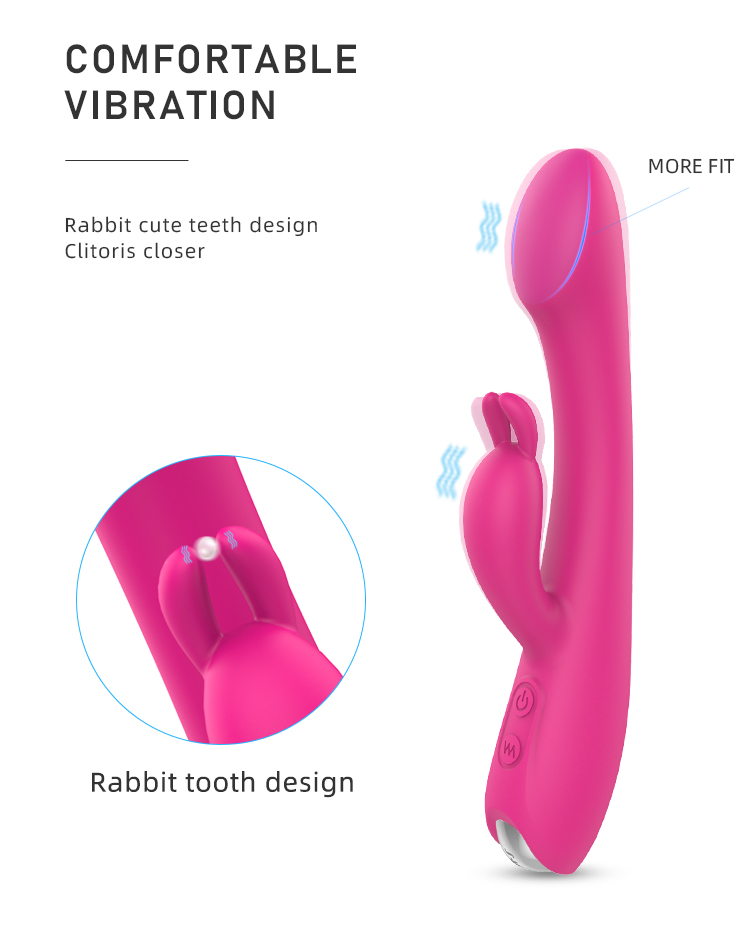 Waterproof Lesbian 9 frequency Vibrator Set-14