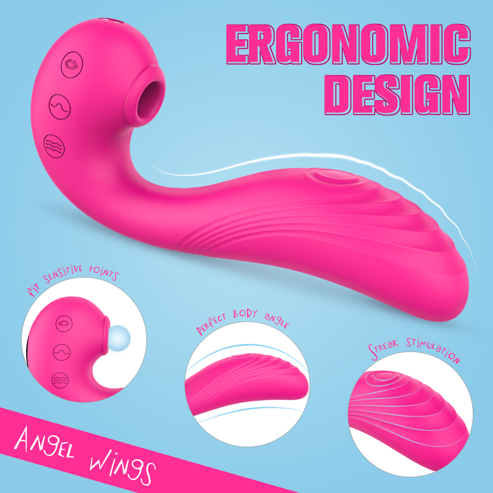 Clitoral Sucking Vibrator Waterproof Nipple Clitoris Stimulator Massager