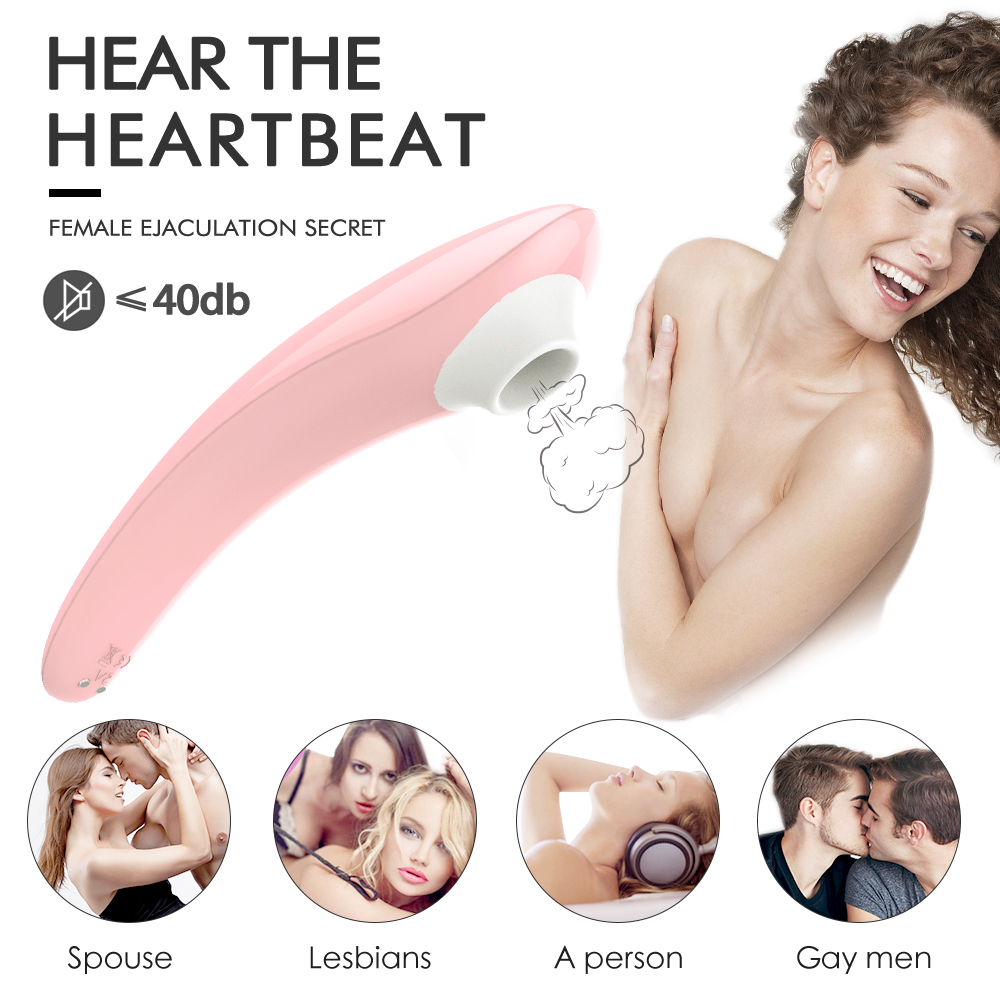 Customization Cheap Price Women Masturbators USB Nipple Sucking Vibrators-07