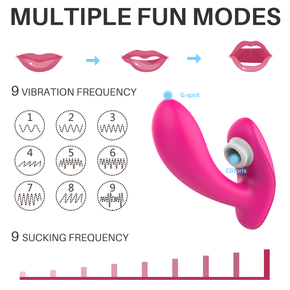 Wearable Women Vibrator with Remote Control and 9 Vibration Patterns for Hands-free G-spot Clit Vibrator for Female-04