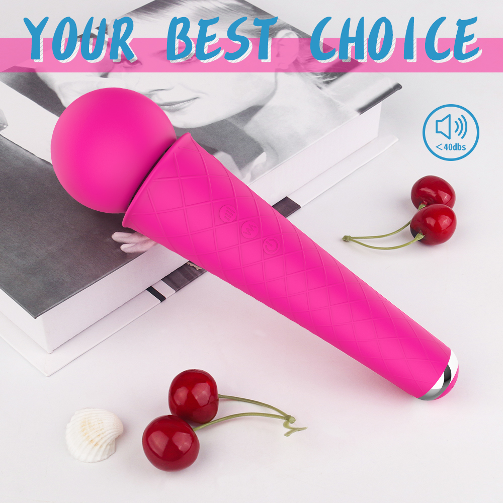 Soft silicone new design hand massage leg massagers facial wand massager-07