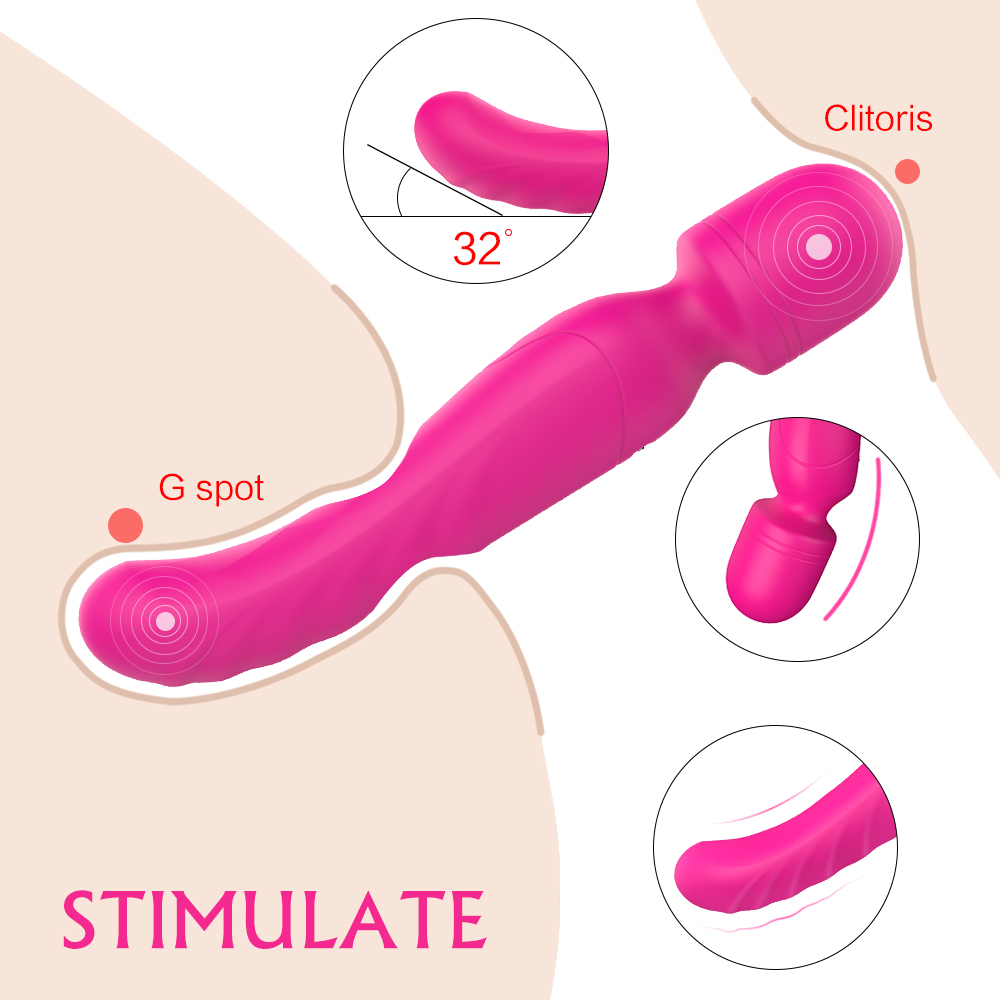 AV vibrator female masturbation vibrator massager sex prodults women-06