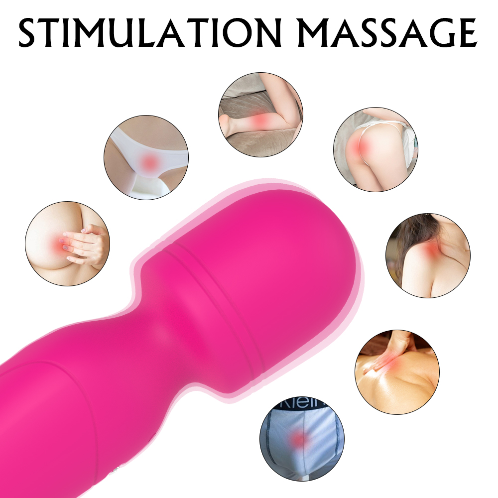 S-hande powerful hand held electric knee foot leg back neck personal wand massager vibrator tools other massager products