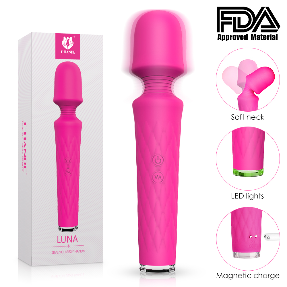 Magic Stick Massager 9 Frequency Vibration Rechargeable-01