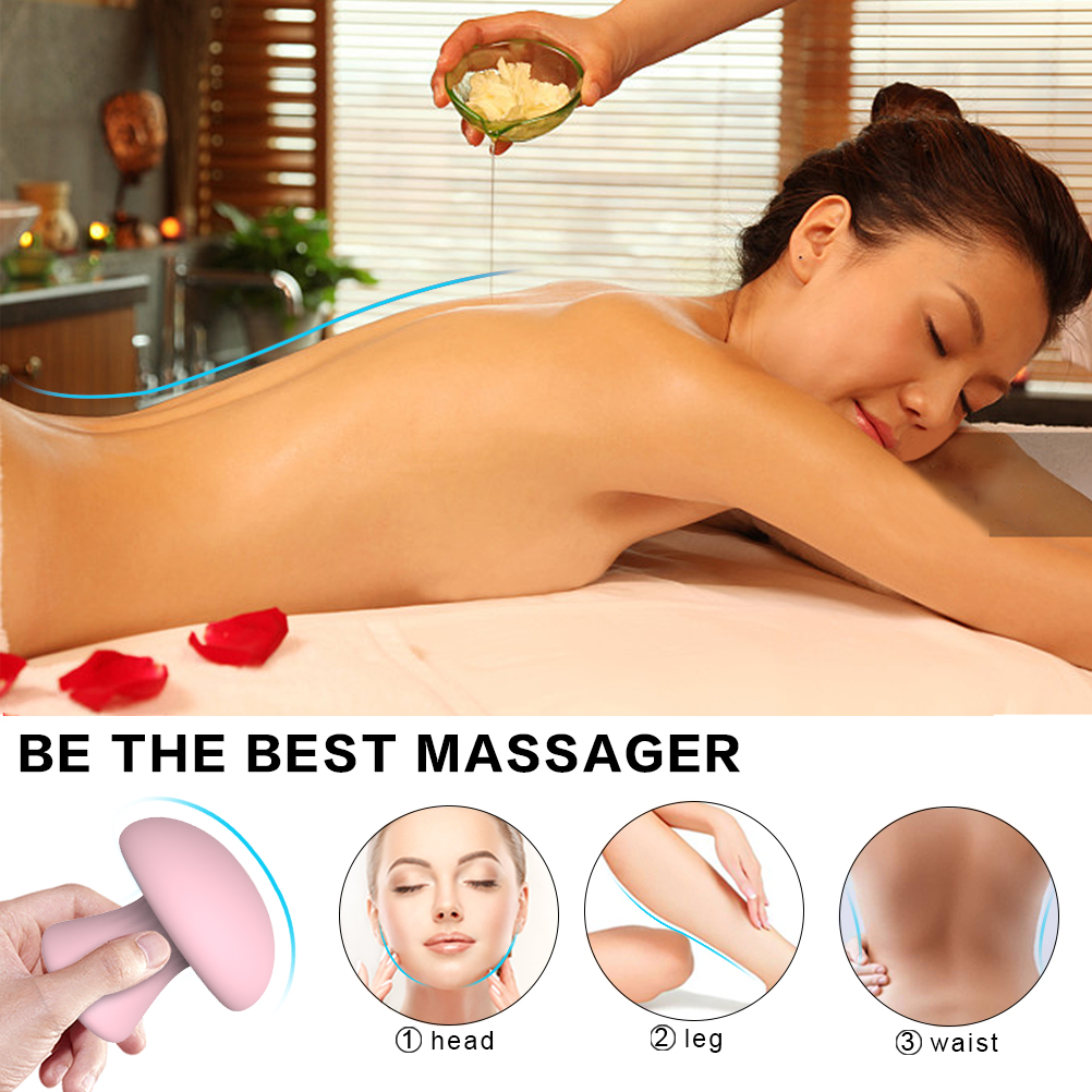 HOT Selling Smart MINI body cellulite muscle massage head massager back and neck machine Mushroom head vibrator