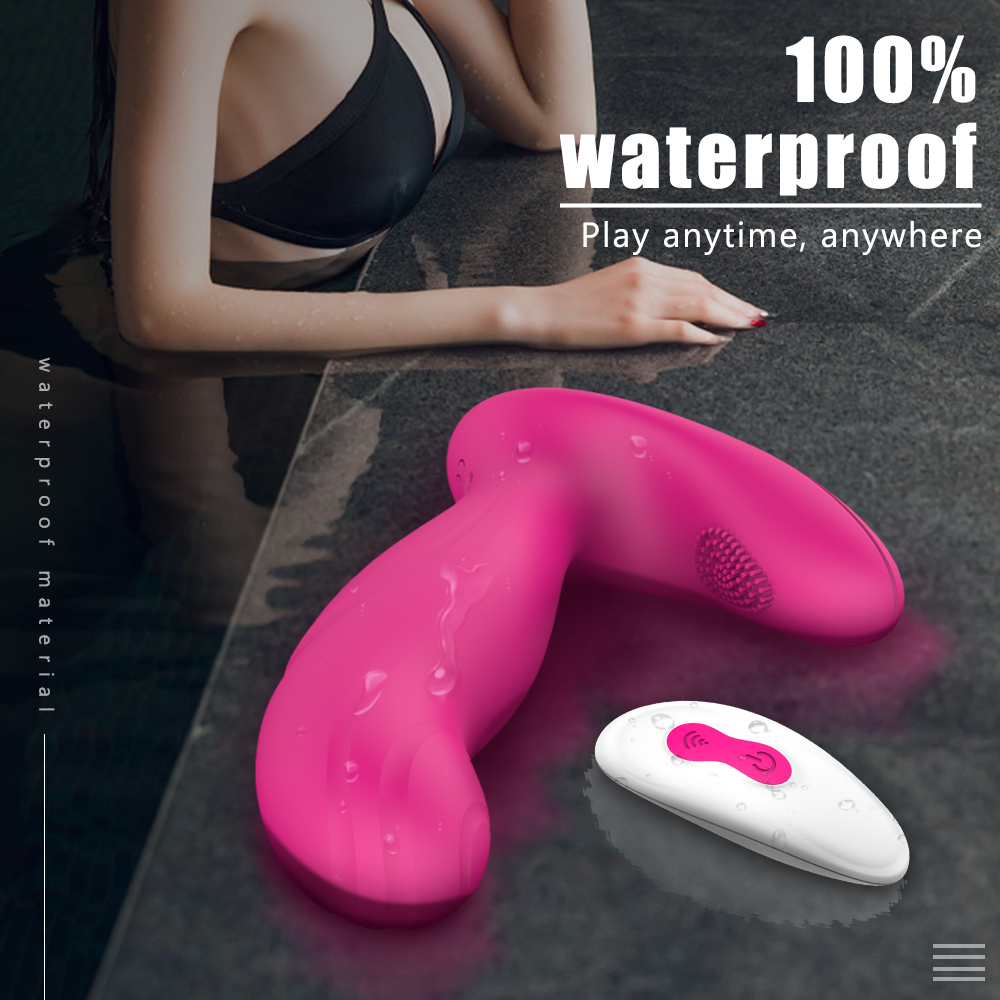 Hot sale 100% waterproof silicone vibration usb rechargeable wearable panties g-spot women vibrator clitoris stimulator-04