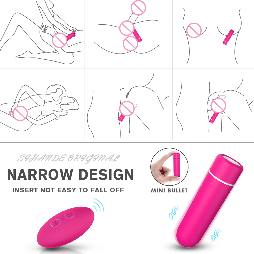 1615961438163563.jpg 9 Speed Bullet Vibrator Powerful Waterproof Vibrating Dildo-02