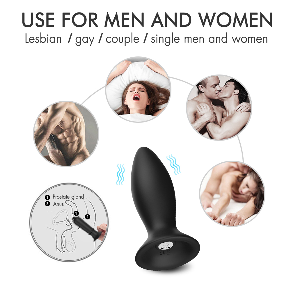 Factory Supply Medical Grade Silicone Flexible Butt Plug Anal Plug Fantasy Rechargeable Anal tool