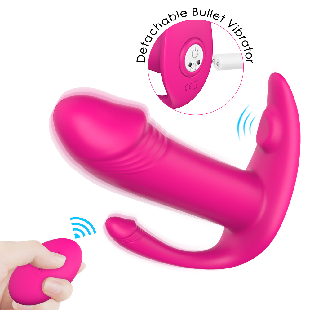 Panty G Spot Clit VibratorPanty G Spot Clit Vibrator- Remote Control Invisible Quite Vibrating Panties Waterproof Silicone Dildo Clitoral