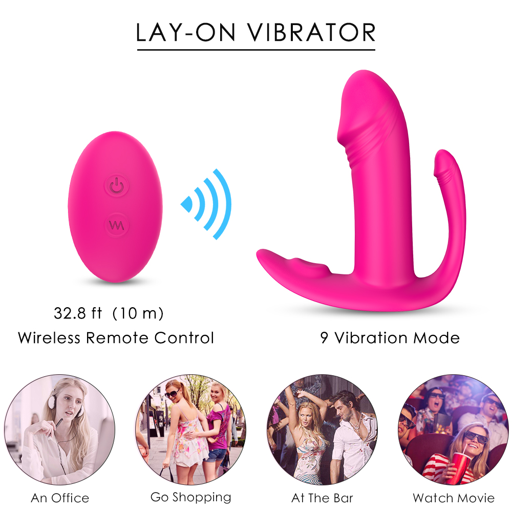 Panty G Spot Clit VibratorPanty G Spot Clit Vibrator- Remote Control Invisible Quite Vibrating Panties Waterproof Silicone Dildo Clitoral