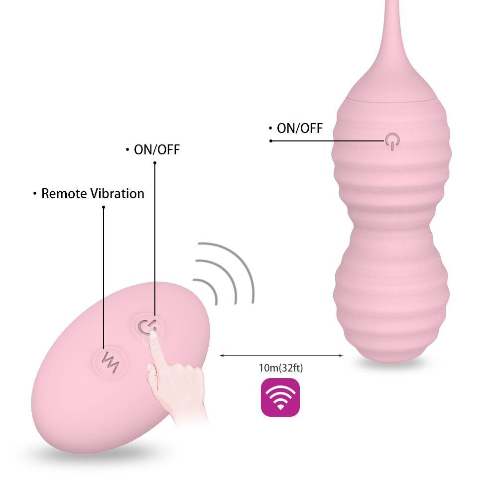 Vibrating Kegel Balls Bladder Control Devices Remote Controlled Kegel Vibrator-02