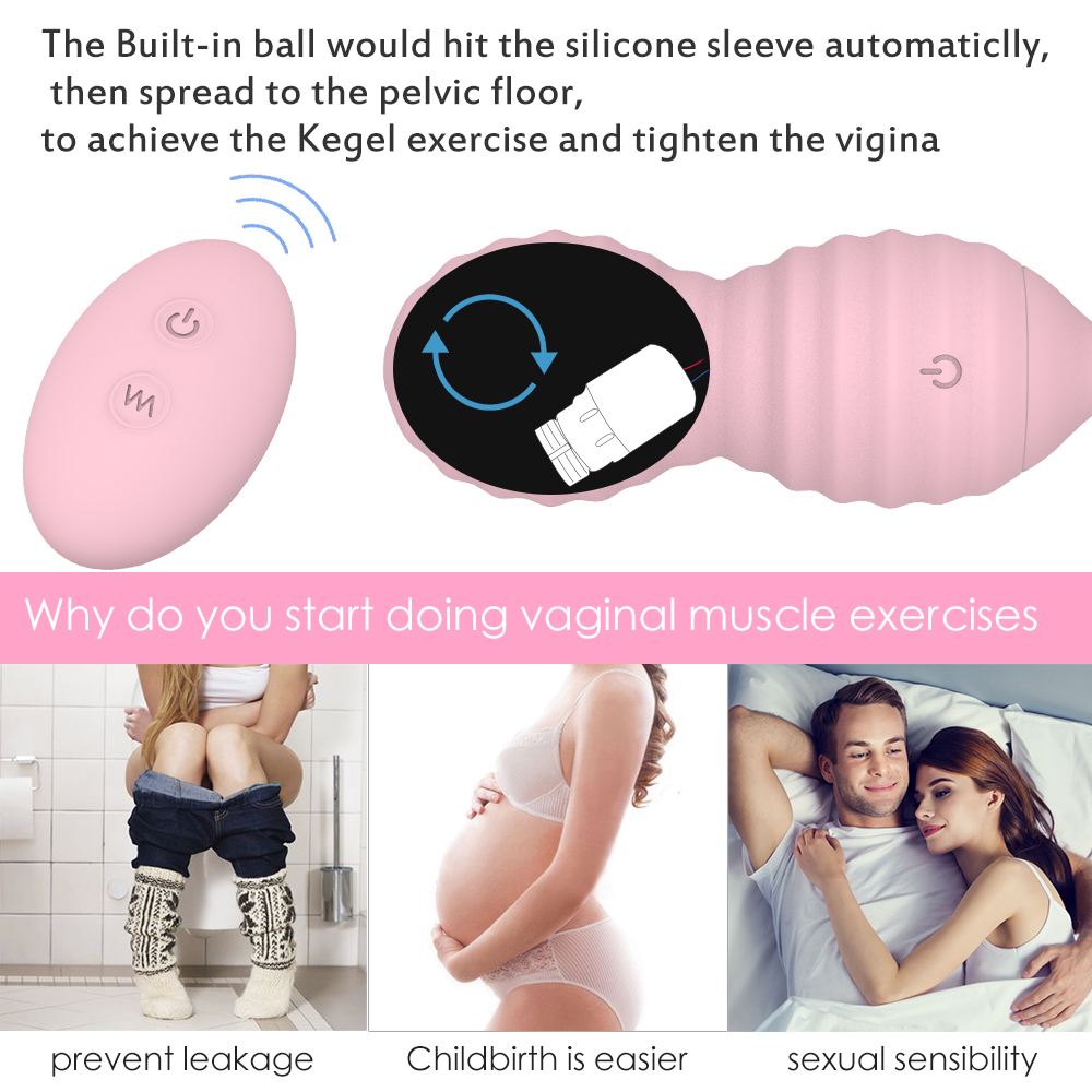 Vibrating Kegel Balls Bladder Control Devices Remote Controlled Kegel Vibrator-04