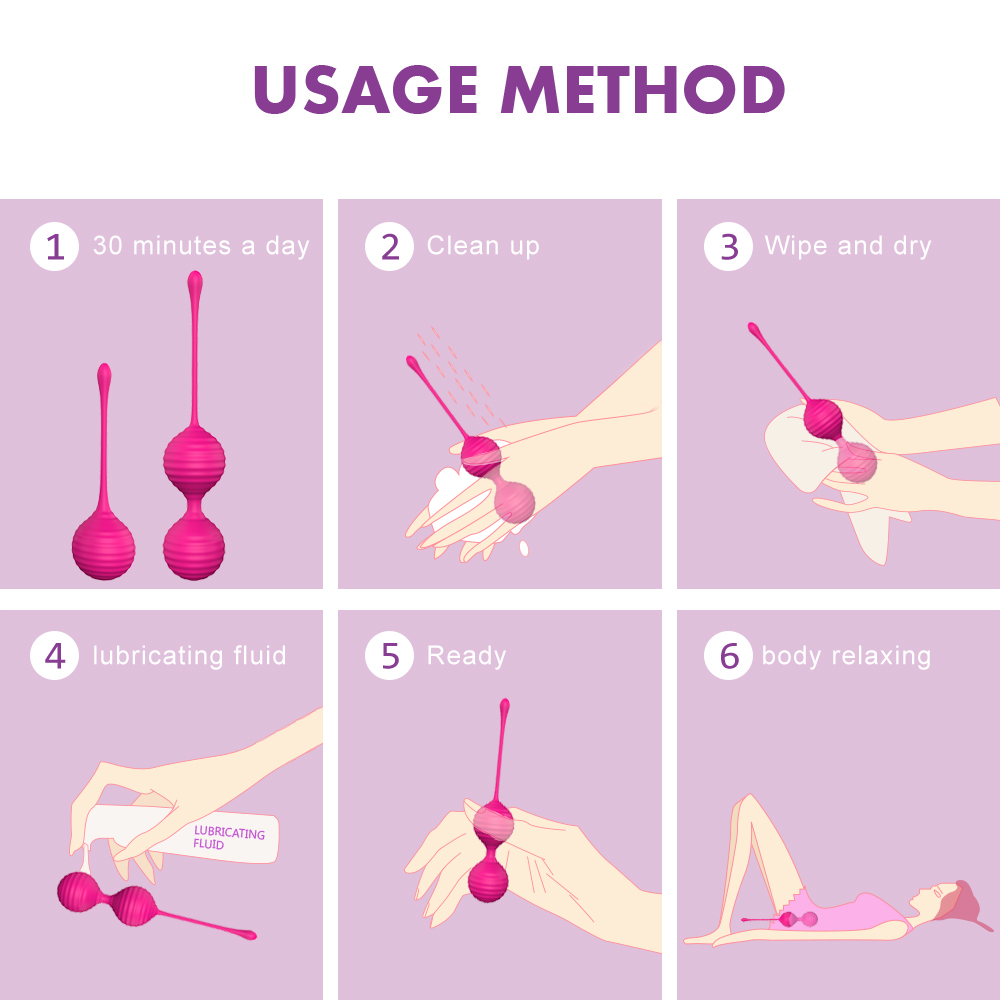 SHD-155玫红色主图-4.Sex Shop Women Vibrator Wireless Silicone Ben Wa Balls Kegel Balls Exercise Vibrating Sex Jump Eggs-04