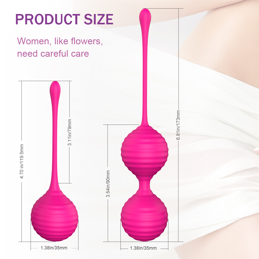 Sex Shop Women Vibrator Wireless Silicone Ben Wa Balls Kegel Balls Exercise Vibrating Sex Jump Eggs-12