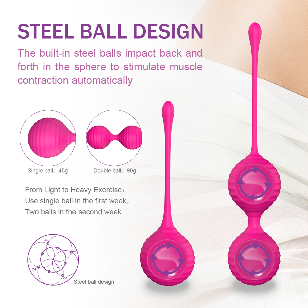 Sex Shop Women Vibrator Wireless Silicone Ben Wa Balls Kegel Balls Exercise Vibrating Sex Jump Eggs