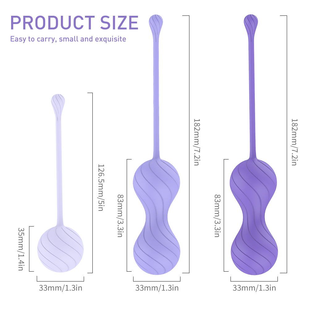 Silicone ben wa ball kegel exercise kegel balls set use kegel balls for women-02