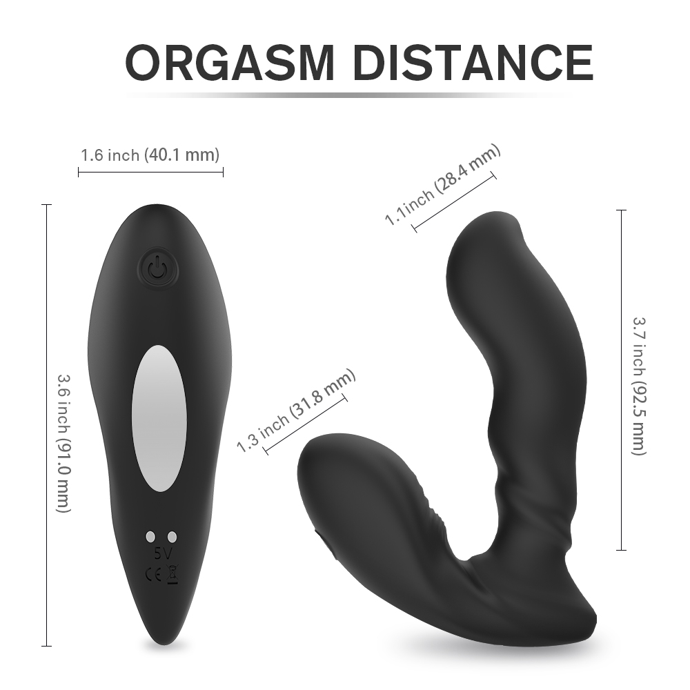 Soft Silicone Anal Butt Plug Prostate Massager Adult Gay Products Anal Plug Mini Erotic Bullet Vibrator Sex Toys for Women Men-10