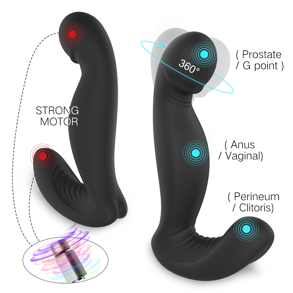 Erotic Toys Sex High Quality Vibrating Vagina Anal Butt Plug Prostate Massage Sex Toy For Male-01