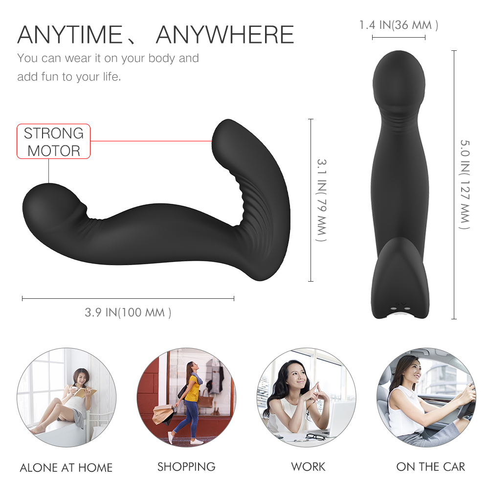 Erotic Toys Sex High Quality Vibrating Vagina Anal Butt Plug Prostate Massage Sex Toy For Male-Couple sex toys-Supply of adult sex toy manufacturers vibrator for women  clitoral sucker -Shenzhen