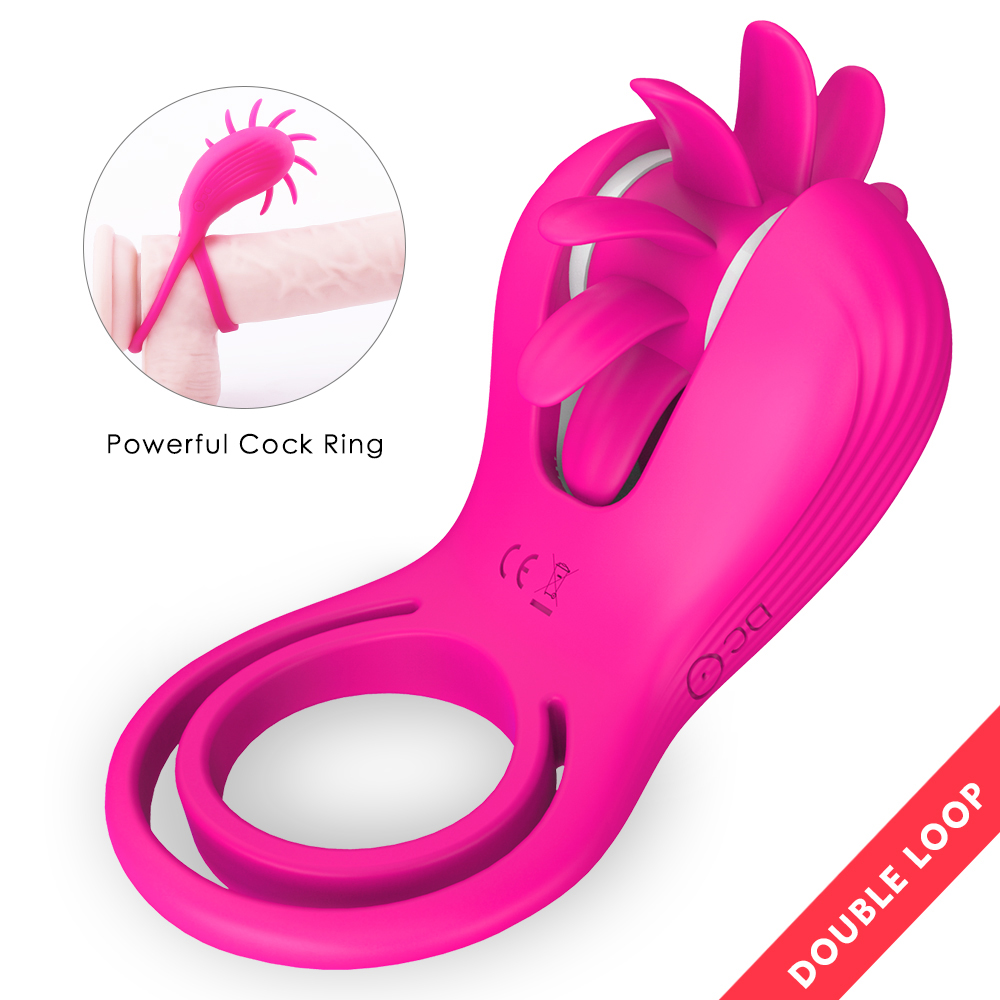 Magic tongue vibrator ring female universal vibration shocking eggs-02