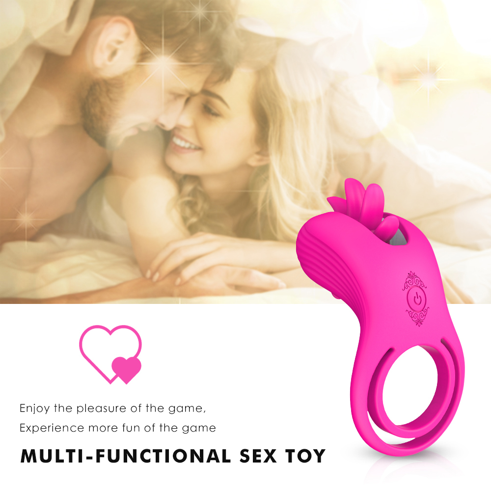 Magic tongue vibrator ring female universal vibration shocking eggs-08