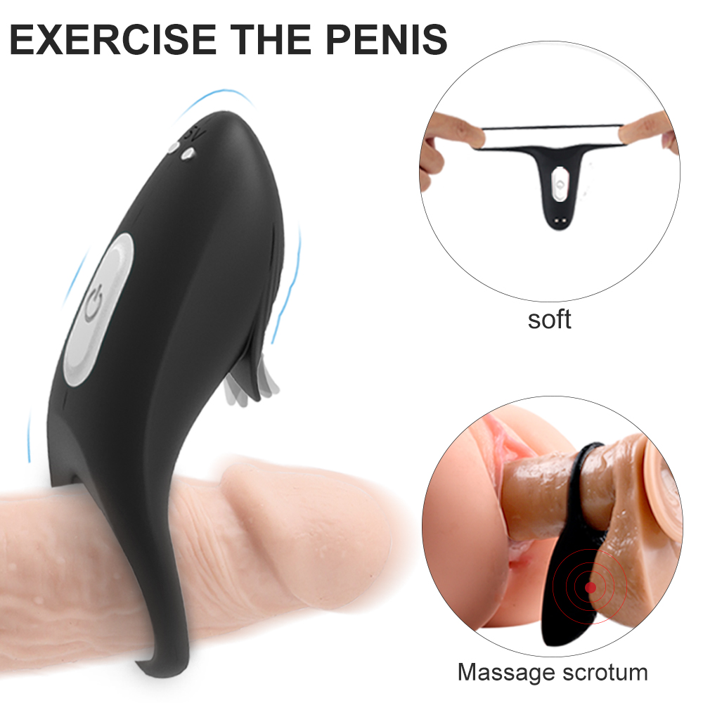 High Quality Vibrating Penis thin Cock Ring Delay Long Time Silicone Cockrings for men-03