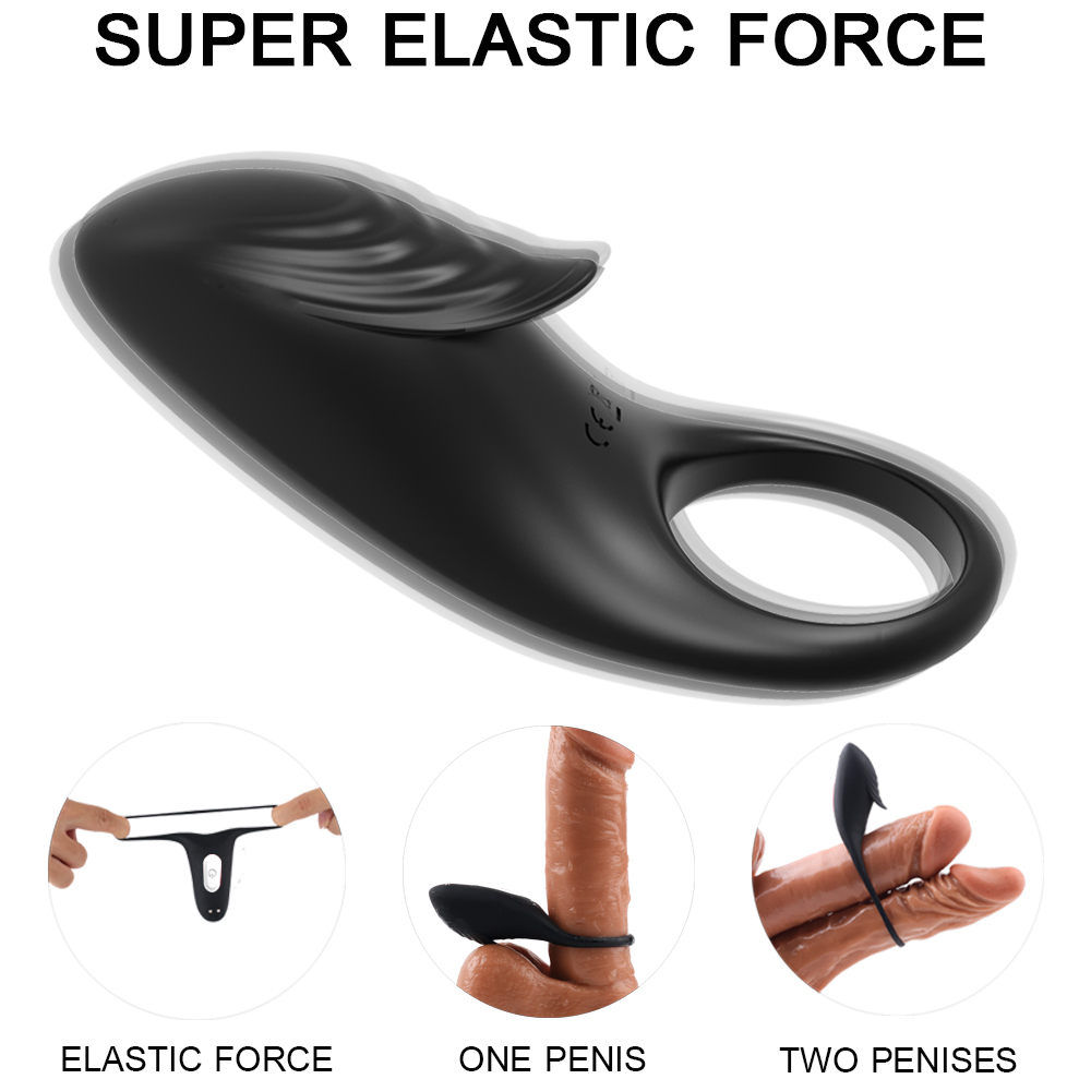 High Quality Vibrating Penis thin Cock Ring Delay Long Time Silicone Cockrings for men-08
