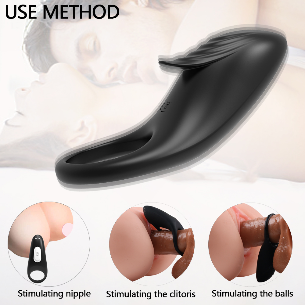 High Quality Vibrating Penis thin Cock Ring Delay Long Time Silicone Cockrings for men-10