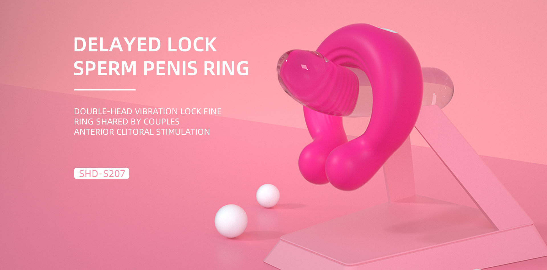 Cock Ring Vibration Ring Adult Man Sex Toys-01