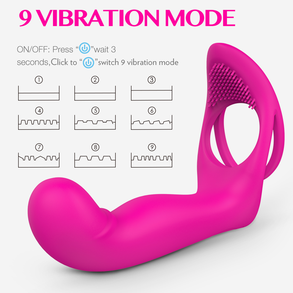 Silicone Butt Plug Anal Vibrator Real Dildo Vibrator For Male