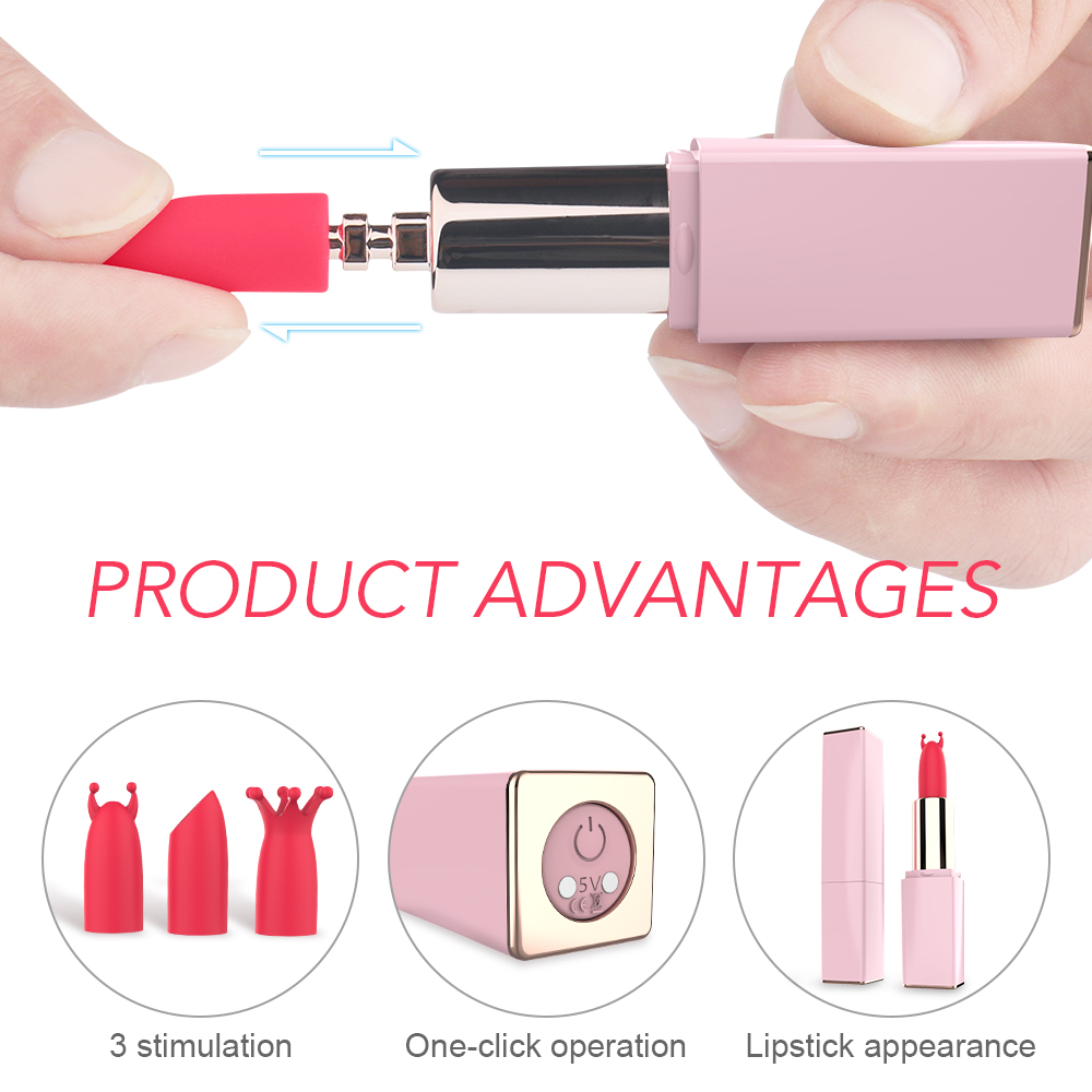 Wholesale mini vibrator【S-213】 lipstick vibrator to online real stores factory price