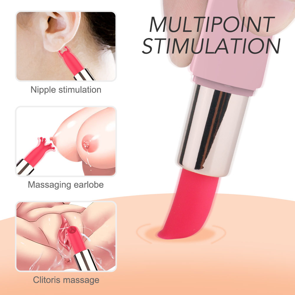Wholesale mini vibrator lipstick vibrator to online real stores factory price